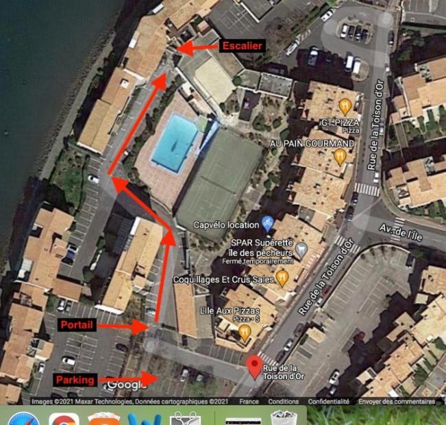 La Brigantine 607, T2 Vue Mer, Piscine, Tennis Агд Екстер'єр фото